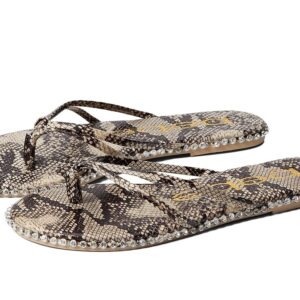 Bebe Chora (Black/Beige Snake) Women's Shoes