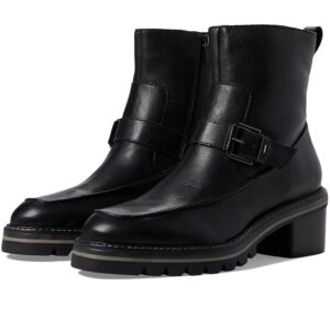 Bernardo Sonja (Black Antique Calf) Women's Boots