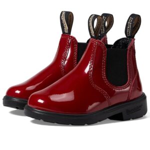 Blundstone Kids Range Boot (Toddler/Little Kid/Big Kid) (Patent Red) Kids Shoes