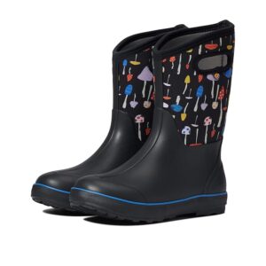 Bogs Kids Classic II Mushrooms (Toddler/Little Kid/Big Kid) (Black Multi) Kids Shoes