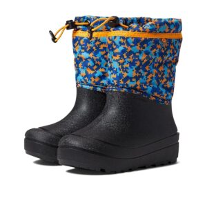 Bogs Kids Snow Shell Boot-Digital Maze (Toddler/Little Kid/Big Kid) (Ink Blue Multi) Kid's Shoes