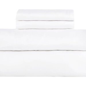 Bokser Home Full Sateen Sheet Set (White) Sheets Bedding