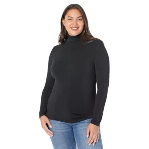CAPSULE 121 Plus Size The Akor Top (Black) Women's Clothing
