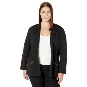 CAPSULE 121 Plus Size The Grisom Jacket (Black) Women's Clothing