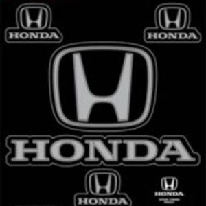 CG3087 3.25 x 2.5 in. Honda Vinyl Decal Set