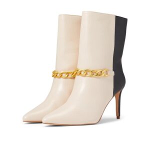 Chinese Laundry Elisha (Natural/Black Kori Smooth) Women's Shoes