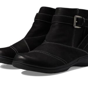 Clarks Carleigh Dalia (Black Nubuck) Women's Boots