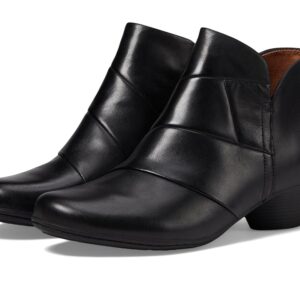 Cobb Hill Laurel New Bootie (Black Leather) Women's Boots