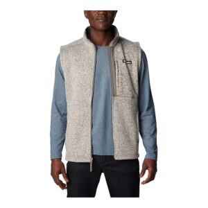 Columbia Sweater Weather Vest (City Grey Heather) Men's Clothing