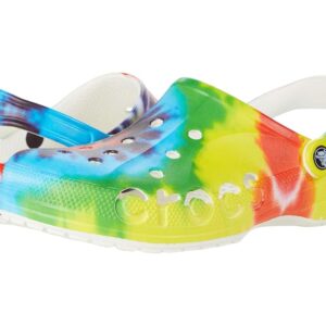 Crocs Baya Tie-Dye Clog (Multi) Clog Shoes