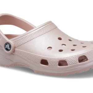 Crocs Classic Clog - Glitter (Pink Clay Simmer) Clog Shoes
