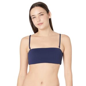 Eberjey Pique Summer Bikini Top (Peacoat) Women's Swimwear