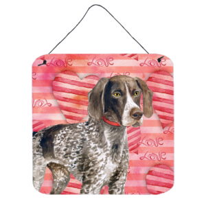 German Shorthaired Pointer Love Wall or Door Hanging Prints
