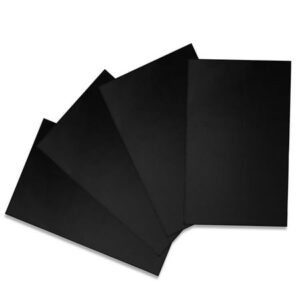 Healthy Chef Tools Premium Non-Stick Baking Mats and Cookie Sheets - Black (15.75 x 13) Set of 4