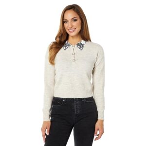 Heartloom Lexie Sweater (Bone) Women's Sweater