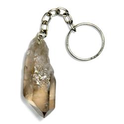 JKSMOQ Smoky Quartz Keychain