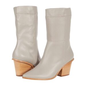 KAANAS Burgos Fold-Over Booties (Grey) Women's Shoes