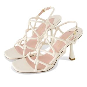 Kate Spade New York Coco Heel (Cream) Women's Sandals