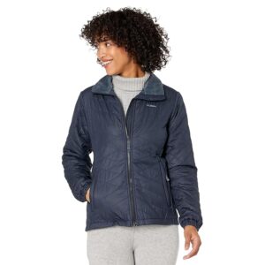 L.L.Bean Fleece-Lined Primaloft Jacket (Carbon Navy) Women's Clothing