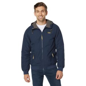 L.L.Bean Insulated Bomber Hoodie (Nautical Navy) Men's Clothing