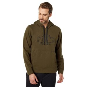 L.L.Bean Northwoods Hunter's Hoodie (Dark Ash Heather) Men's Clothing