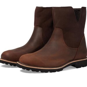 L.L.Bean Rugged Cozy Boot Mid Roll Down (Brown) Women's Shoes