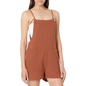 L*Space Indy Romper (Coffee) Women's Jumpsuit & Rompers One Piece