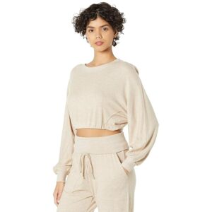 L*Space Pillow Talk Pullover (Oatmeal) Women's Clothing