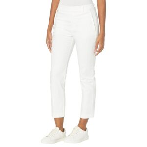 Lauren Ralph Lauren Petite Stretch-Cotton Blend Pants (White) Women's Clothing
