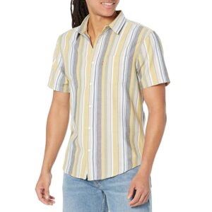 Levi's(r) Mens Short Sleeve Richmond Shirt (Stripe Birch) Men's Clothing