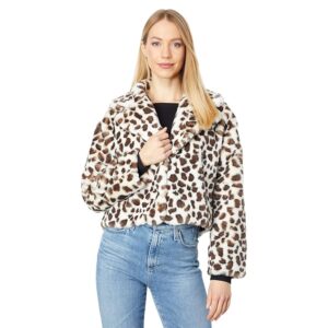 Love Token Angelina FF Jacket (Leopard) Women's Clothing
