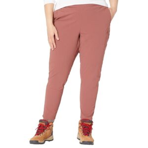 Mountain Hardwear Plus Size Dynama/2 Ankle Pants (Clay Earth) Women's Clothing