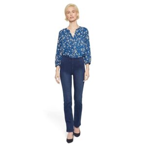 NYDJ Pull-On Marilyn Straight in Blue Star (Blue Star) Women's Jeans
