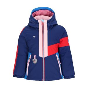 Obermeyer Kids Livia Jacket (Toddler/Little Kids/Big Kids) (Navy) Girl's Clothing