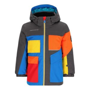 Obermeyer Kids Nebula Jacket (Toddler/Little Kids/Big Kids) (Basalt) Boy's Clothing