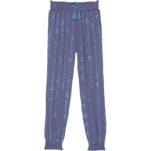 PEEK Embroidered Joggers (Toddler/Little Kids/Big Kids) (Blue) Girl's Casual Pants