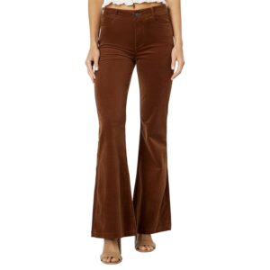 Paige 32 Genevieve Flare (Dark Argan) Women's Clothing