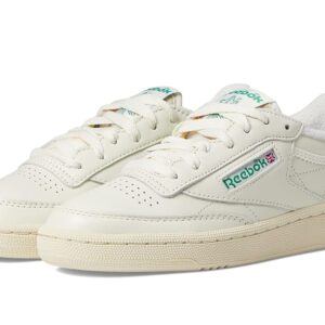 Reebok Lifestyle Women's Club C 85 (Chalk/Alabaster/Glen Green) Women's Shoes