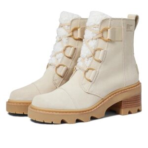 SOREL Joan Now Lace Cozy (Bleached Ceramic/Gum 16) Women's Boots