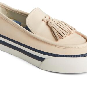 Sperry Sea Sailor Platform (White Leather) Women's Shoes