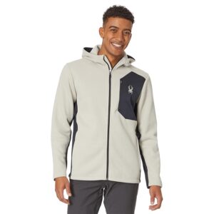 Spyder Bandit Hooded Jacket (Sandstorm) Men's Clothing