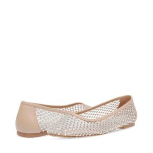 Steve Madden Auden (Cream) Women's Flat Shoes