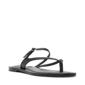 Steve Madden Roca (Black Leather) Women's Sandals