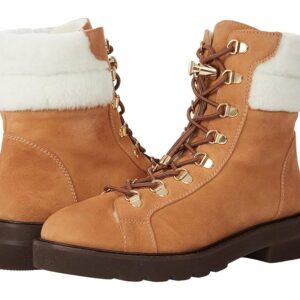 Stuart Weitzman Rockie Lift Chill Boot (Tan/White) Women's Shoes