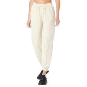THRIVE SOCIETE Cargo Joggers (Creme Brulee) Women's Clothing