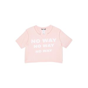 TRUCE No Way No Way No Way Tee (Little Kids/Big Kids) (Pink) Girl's Clothing