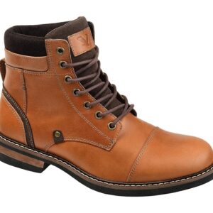 Territory Boots Yukon Cap Toe Ankle Boot (Brown) Men's Boots