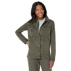 The Normal Brand Boyfriend CPO Shacket (Army Green) Women's Clothing