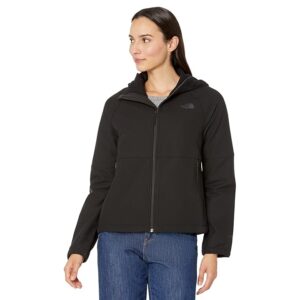 The North Face Camden Softshell Hoodie (TNF Black Heather) Women's Clothing