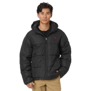 U.S. POLO ASSN. Moderate Puffer (Black) Men's Jacket